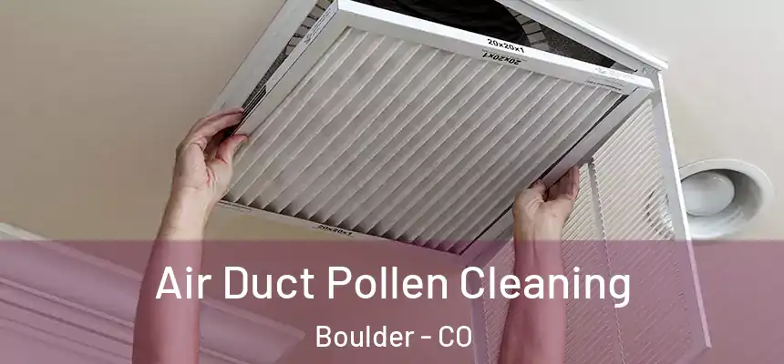 Air Duct Pollen Cleaning Boulder - CO