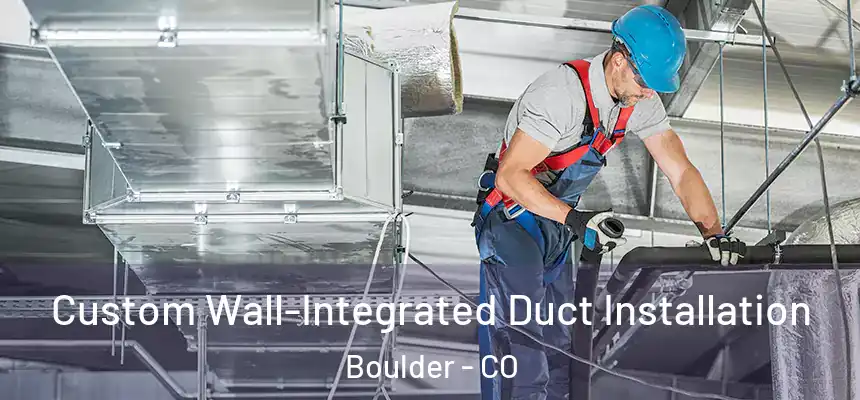  Custom Wall-Integrated Duct Installation Boulder - CO
